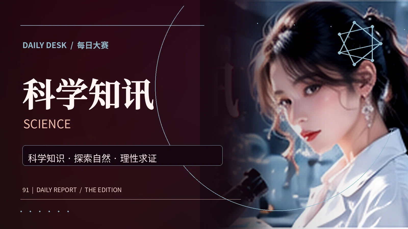 科学知讯主题画面